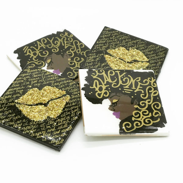sassiness and blackness coasters
